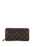 Louis Vuitton 100% Coatead Canvas Brown Zippy Wallet Monogram Canvas One size - photo 1