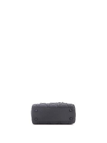 Christian Dior Ultra Matte Lady Dior Chain Bag Cannage Quilt Calfskin Mini (view 2)