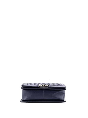 Chanel Boy Flap Bag Chevron Calfskin Old Medium (view 2)
