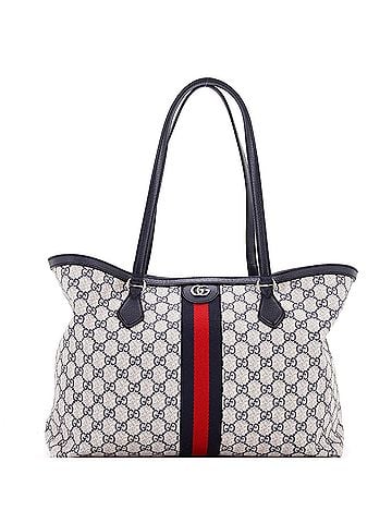 Gucci Ophidia Shopping Tote GG Coated Canvas Medium (view 1)