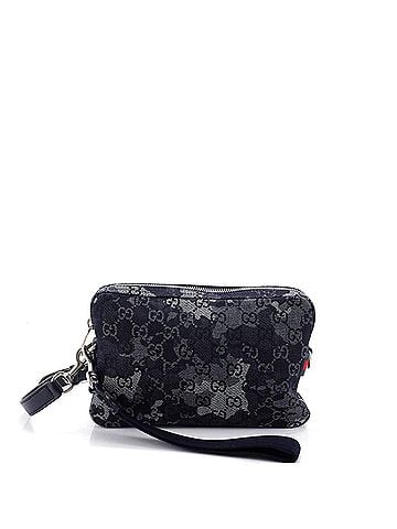 Gucci Convertible Crossbody Bag Camouflage GG Denim (view 1)