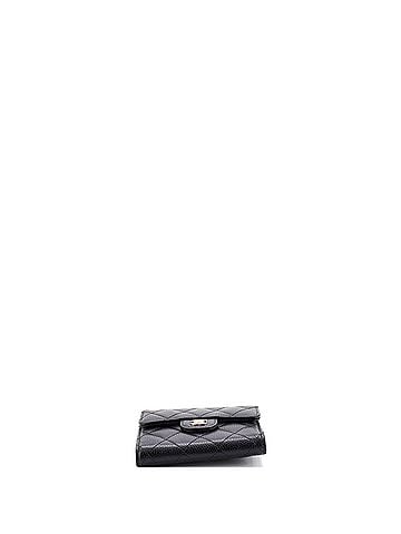 Chanel CC Compact Classic Flap Wallet Quilted Caviar (view 2)