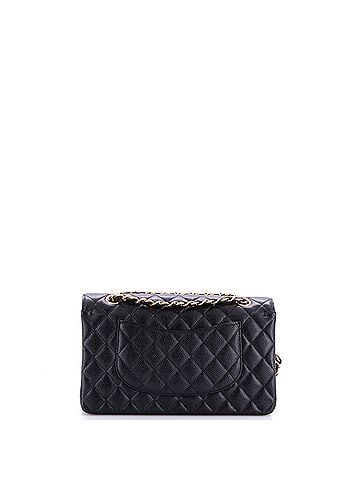 Chanel Classic Double Flap Bag Quilted Caviar Medium (view 2)