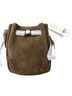 Tory Burch 100% Suede Green Shoulder Bag One size - photo 1