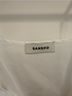 Sandro Solid White Casual Dress Size S - photo 4