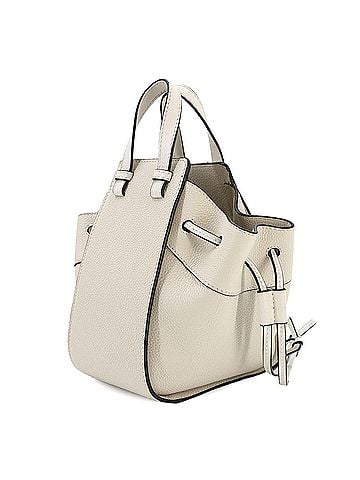 Loewe LOEWE Hammock Drawstring Mini 2-way Handbag Shoulder Bag Leather White (view 2)