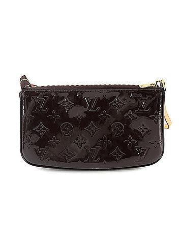 Louis Vuitton Louis Vuitton Vernis Pochette Accessoires 2-way Hand/Shoulder Handbag Leather Amarante M91576 (view 2)