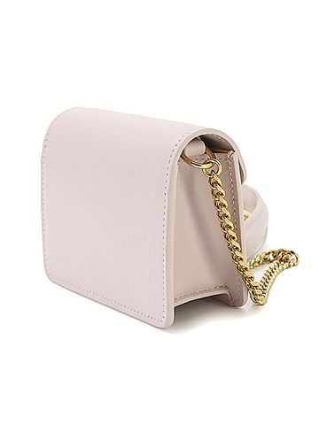 Céline Celine Triomphe Chain Shoulder Handbag, Leather, Pink, Gold Hardware (view 2)