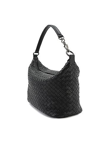 Bottega Veneta Bottega Veneta Intrecciato Handbag, Leather, Black, 239988 (view 2)
