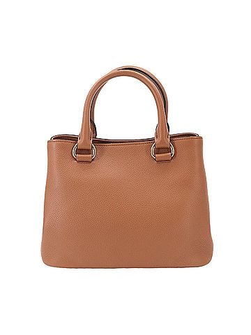 Prada Prada PRADA 2-way Hand Shoulder Handbag Leather Brown 1BA411 Gold Hardware Bag (view 1)