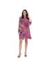 Oliphant 100% Viscose Floral Multi Color Casual Dress Size L - photo 1