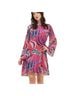 Oliphant 100% Viscose Floral Multi Color Casual Dress Size L - photo 2