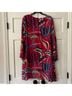 Oliphant 100% Viscose Floral Multi Color Casual Dress Size L - photo 11