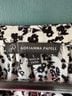 Adrianna Papell Floral Black White Short Sleeve Blouse Size L - photo 4