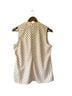 Ann Taylor Polka Dots Pink Sleeveless Blouse Size M - photo 2