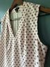 Ann Taylor Polka Dots Pink Sleeveless Blouse Size M - photo 3