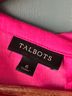 Talbots 100% Polyester Pink Sleeveless Blouse Size 6 - photo 4