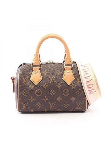 Louis Vuitton Louis Vuitton Speedy Bandoulière 20 Monogram 2-Way Handbag, Coated Canvas and Leather, Women's, Brown, M46594 (view 1)