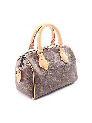 Louis Vuitton Louis Vuitton Speedy Bandoulière 20 Monogram 2-Way Handbag, Coated Canvas and Leather, Women's, Brown, M46594 (view 2)