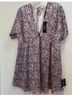 Lulus 100% Polyester Floral Pink Casual Dress Size M - photo 3