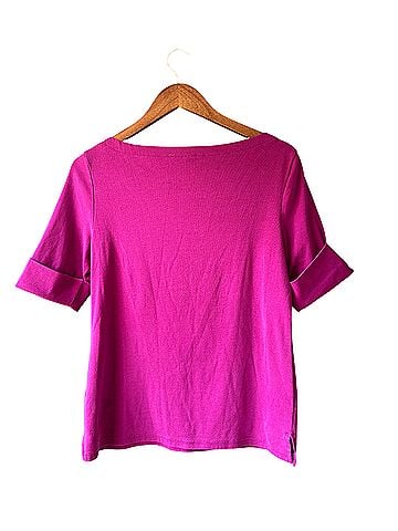 Lauren by Ralph Lauren Short Sleeve Blouse (view 2)