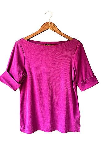 Lauren by Ralph Lauren Short Sleeve Blouse (view 1)