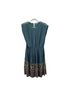 Freeway Floral Teal Multi Color Cocktail Dress Size M - photo 1