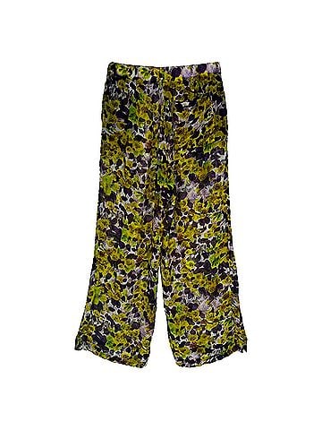 Dries Van Noten Dries Van Noten Floral Wide Leg Pants in Multicolor Viscose (view 2)