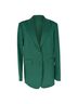Max Mara 100% Wool Green Max Mara Blazer in Green Wool Size 16 - photo 1