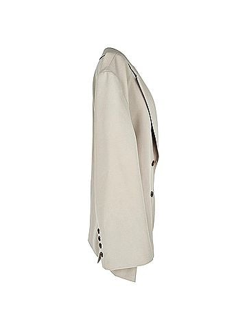 The Frankie Shop The Frankie Shop Oversized Blazer in Nude Polyester (view 2)