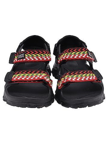 Lanvin Lanvin x Suicoke Wake Curb Sandals in Black Rubber (view 2)