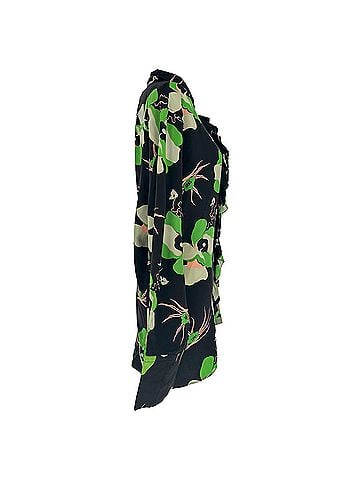 MARNI Marni Abstract Print Longsleeve Blouse in Multicolor Silk (view 2)