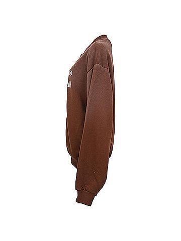 Acne Acne Studios Graphic Print Bomber Jacket in Rust Orange Cotton (view 2)
