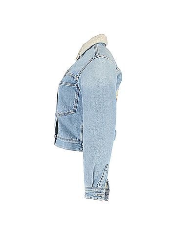 Isabel Marant Isabel Marant Etoile Endless Camden Jacket in Blue Cotton Denim (view 2)