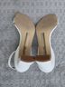 Sam Edelman 100% Leather White Heels Size 8 1/2 - photo 7