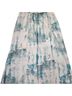 Mossimo 100% Polyester Floral White Blue Teal Gray Burgundy Casual Dress Size S - photo 4