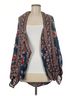 Feathers Blue Feathers Kimono One size - photo 1