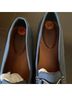 Nautica Blue Flats Size 9 1/2 - photo 5