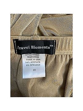 Travel Elements Slinky Wide Leg Pants Track Pants (view 2)