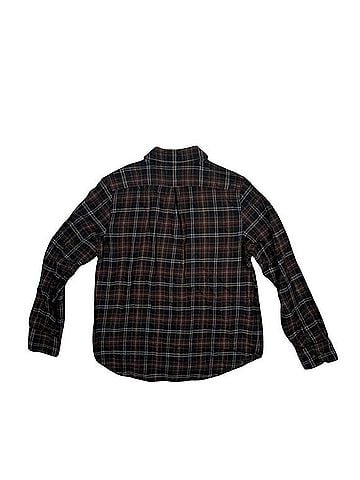Jenni Kayne Classic Minimalist Flannel Plaid Shirt Long Sleeve T-Shirt (view 2)