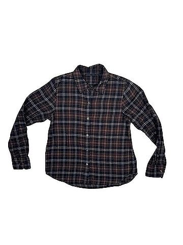 Jenni Kayne Classic Minimalist Flannel Plaid Shirt Long Sleeve T-Shirt (view 1)