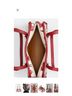 Coach 100% Leather Multi Color Red White Leather Shoulder Bag One size - photo 4