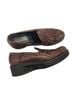 Robert Clergerie Snake Print Brown Flats Size 7 - photo 4