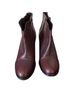 BOEMOS 100% Leather Brown Burgundy Boots Size 10 - photo 1