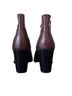 BOEMOS 100% Leather Brown Burgundy Boots Size 10 - photo 2
