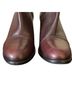 BOEMOS 100% Leather Brown Burgundy Boots Size 10 - photo 5