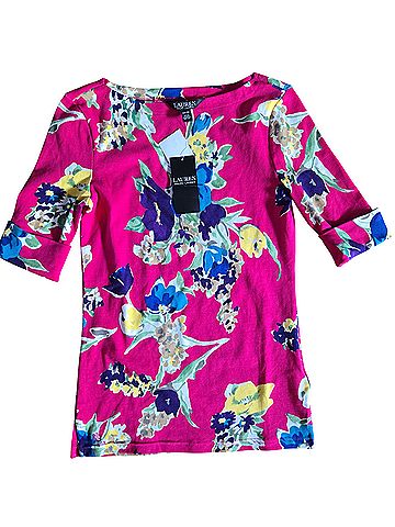 Lauren by Ralph Lauren 3/4 Sleeve Blouse (view 1)