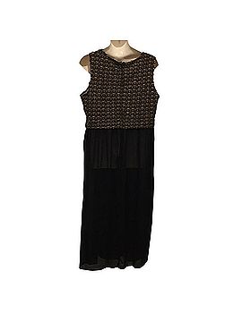 ARAE Knit &amp; Chiffon Sleeveless Long top Sleeveless Top (view 2)
