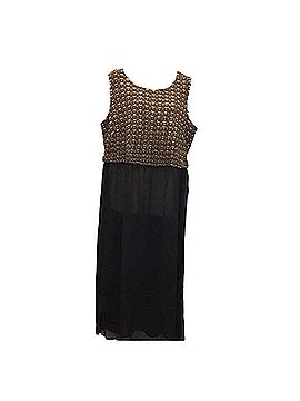 ARAE Knit &amp; Chiffon Sleeveless Long top Sleeveless Top (view 1)