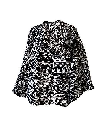 Wildflowers Ruana Jacket (view 2)